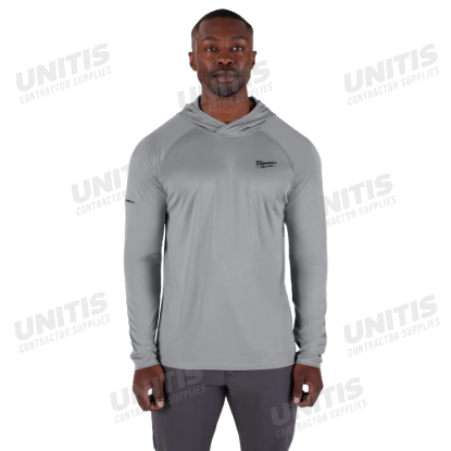 Milwaukee WORKSKIN Hooded Sun Shirt - Gray - M