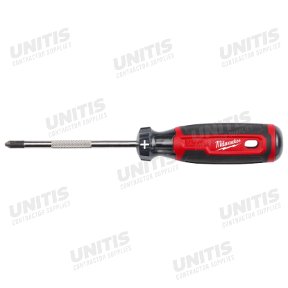 Milwaukee #2 Phillips 4" Cushion Grip Screwdriver
