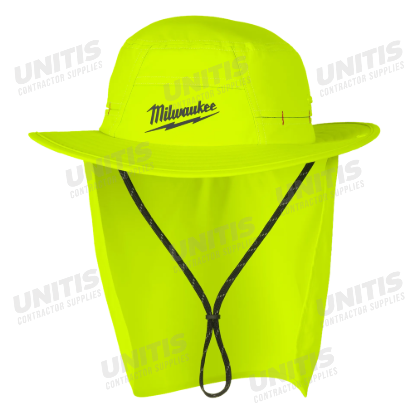 Milwaukee WORKSKIN Sunshade Hat - Yellow - S/M