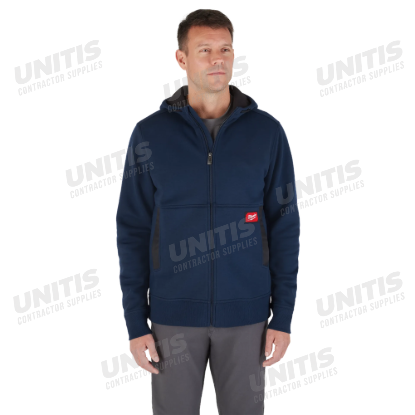Milwaukee GRIDIRON Full-Zip Hoodie - Blue - S