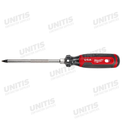 Milwaukee #3 Square 6" Cushion Grip Screwdriver