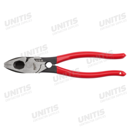 Milwaukee 9" Lineman's Dipped Grip Pliers with Thread Cleaner
