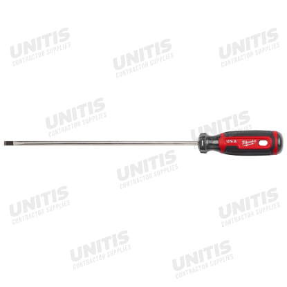 Milwaukee 1/4" Cabinet 10" Cushion Grip Screwdriver