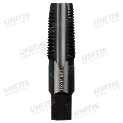 Milwaukee 1/2"-14 NPT Straight Flute Taper Tap