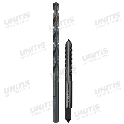 Milwaukee M6-1.00 mm Straight Flute Plug Tap & #9 Drill Bit