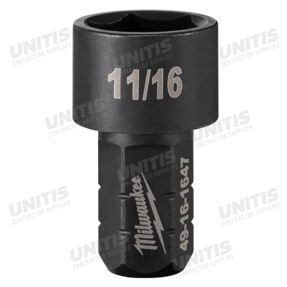 Milwaukee INSIDER Box Ratchet Socket 6 Point 11/16"