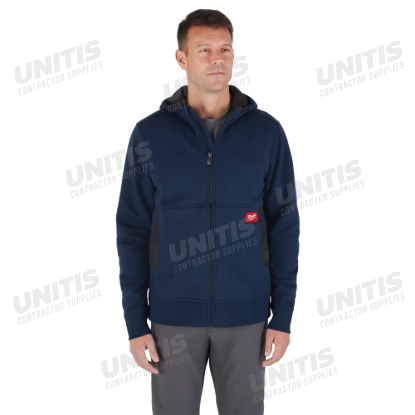Milwaukee GRIDIRON Full-Zip Hoodie - Blue - XL