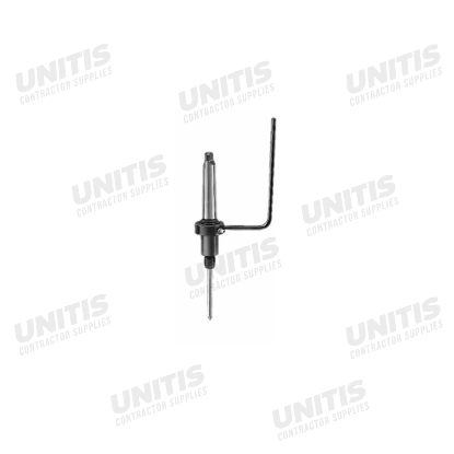 Milwaukee #3 Morse Taper to Threaded Steel Hawg Cutter Arbor