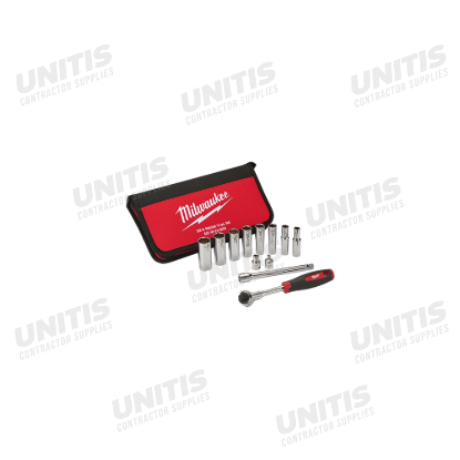 Milwaukee 12 Piece 3/8" Drive Socket Set