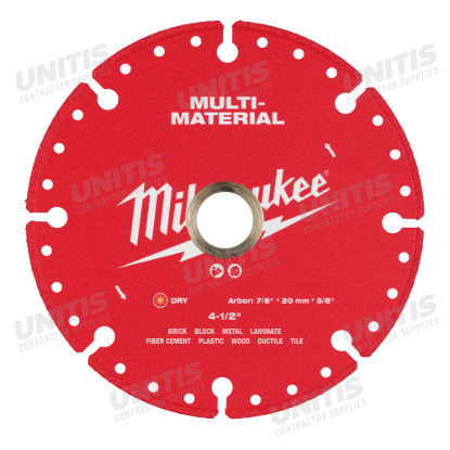 Milwaukee 4-1/2" Multi-Material Diamond Blade