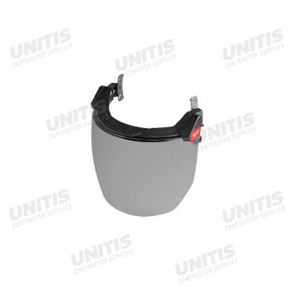 Milwaukee BOLT Full Face Shield - Gray Dual Coat Lens