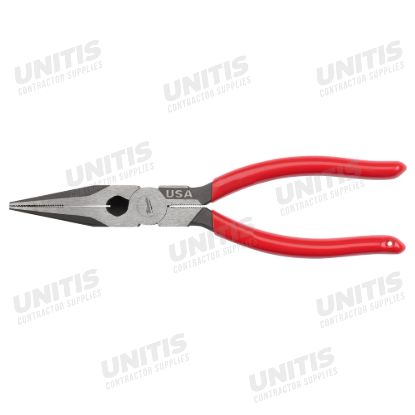Milwaukee 8" Long Nose Dipped Grip Pliers