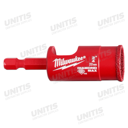 Milwaukee 3/4" Diamond Max Hole Saw Bit
