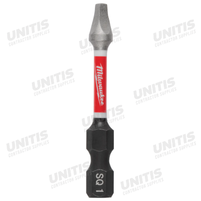 Milwaukee SHOCKWAVE Impact Duty 2" Square Recess #1 Power Bit