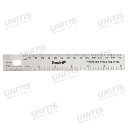 Milwaukee 6" Stiff Ruler