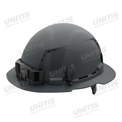 Milwaukee BOLT Gray Full Brim Safety Helmet - Type 2, Class E