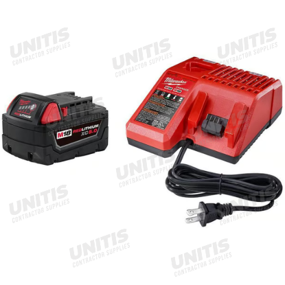 Milwaukee M18 8.0Ah + 6.0Ah Strter Kit with Bag