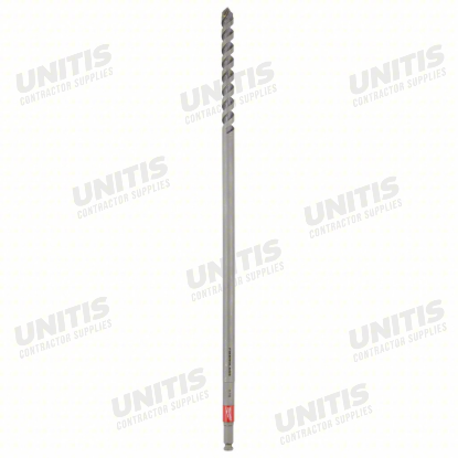 Milwaukee SHOCKWAVE Impact Duty 11/16"x22" Lineman's Fiberglass Drill Bit