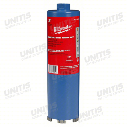 Milwaukee 2" Dry Core Masonry Bit