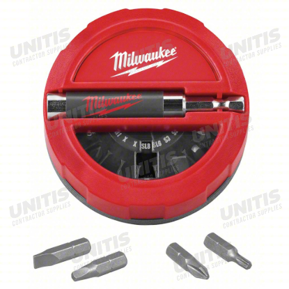 Milwaukee Puck Ast Insrt Bitset (20 Piece)