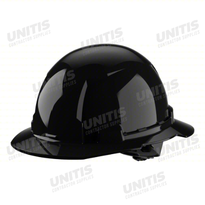 Milwaukee BOLT Black Full Brim Hard Hat with 4pt Ratcheting Suspension - Type 1, Class E