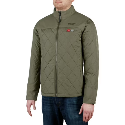 Milwaukee M12 Heated Shirt Jacket Kit - Green - S