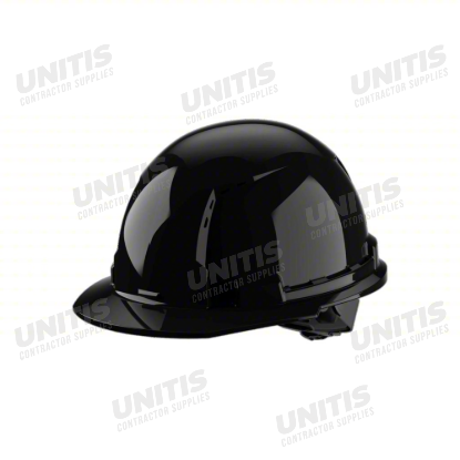 Milwaukee BOLT Black Front Brim Vented Hard Hat with 4pt Ratcheting Suspension - Type 1, Class C
