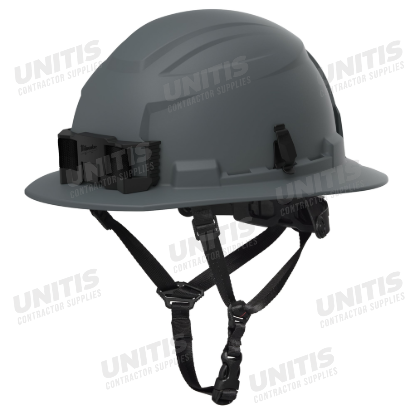 Milwaukee FR BOLT Gray Custom Color Full Brim Safety Helmet - Type 2, Class E