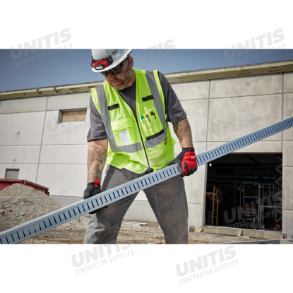 Milwaukee Class 2 Hi-Vis Yellow Mesh Safety Vest - S/M
