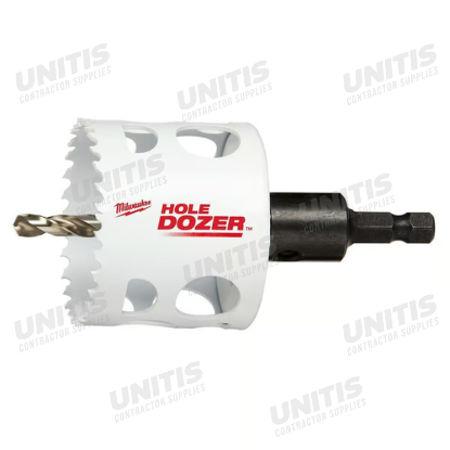 Milwaukee 2-1/4" HOLE DOZER Bi-Metal Hole Saw with Arbor