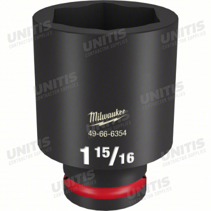 Milwaukee SHOCKWAVE 3/4" Drive 1-15/16" Deep 6 Point Impact Socket