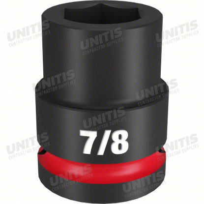 Milwaukee SHOCKWAVE 3/4" Drive 7/8" Standard 6 Point Impact Socket