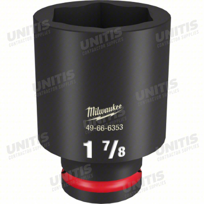 Milwaukee SHOCKWAVE 3/4" Drive 1-7/8" Deep 6 Point Impact Socket