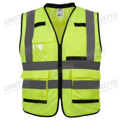 Milwaukee Class 2 Hi-Vis Yellow Performance Safety Vest - S/M