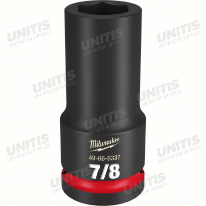 Milwaukee SHOCKWAVE 3/4" Drive 7/8" Deep 6 Point Impact Socket