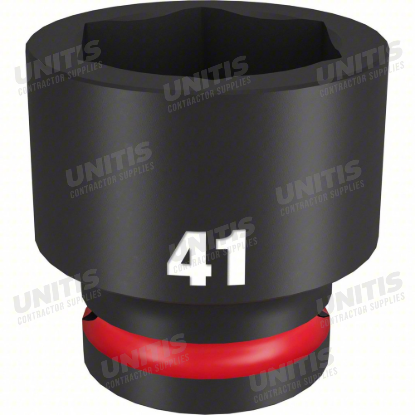 Milwaukee SHOCKWAVE 3/4" Drive 41mm Standard 6 Point Impact Socket