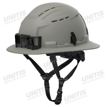 Milwaukee Lt Gray Fl Brim Hlmt Vented Cls C Cstm