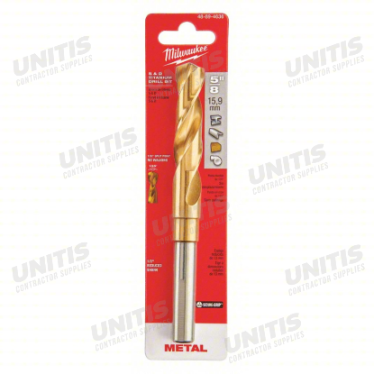 Milwaukee 5/8" Titanium Silver and Deming Bit