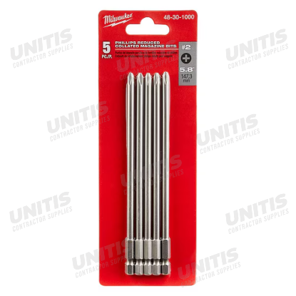 Milwaukee PR2 Collator Bits (5 Pack)