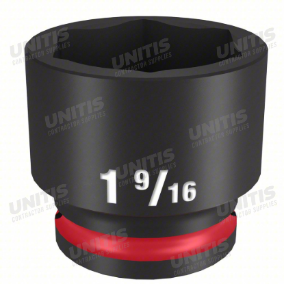 Milwaukee SHOCKWAVE 1/2" Drive 1-9/16" Standard 6 Point Impact Socket