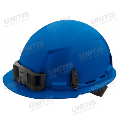 Milwaukee BOLT Blue Front Brim Hard Hat with 4pt Ratcheting Suspension - Type 1, Class E