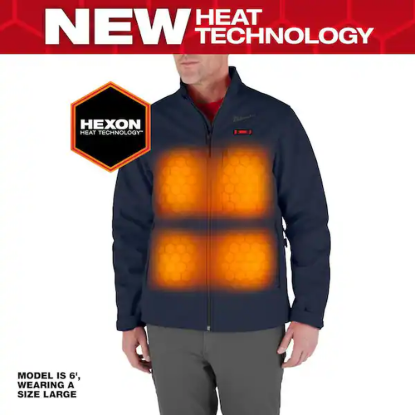 Milwaukee M12 Heated Shirt Jacket Kit - Blue - 3XL