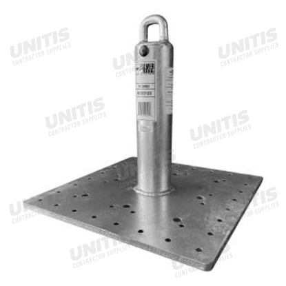 Palmer Safety Roof Anchor with Base Plate - 12"