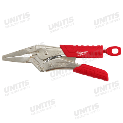 Milwaukee 6" Torque Lock Long Nose Locking Pliers with Grip