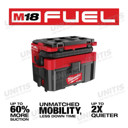 Milwaukee M18 FUEL 2.5 Gallon Wet/Dry Vacuum with PACKOUT Compatibility (Tool Only)