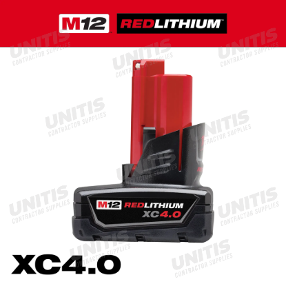 Milwaukee M12 REDLITHIUM XC 4.0 Extended Capacity Battery Pack