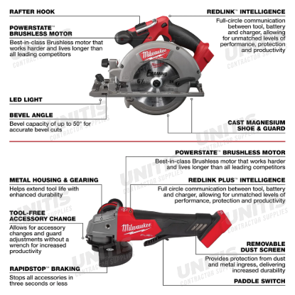 Milwaukee M18 FUEL 7-Tool Combo Kit