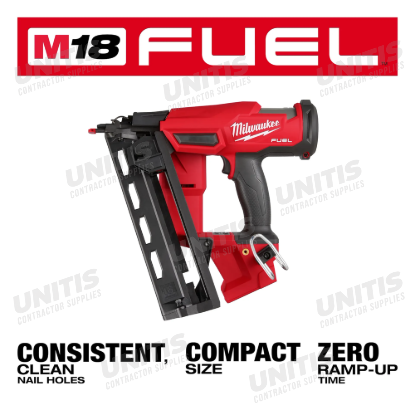 Milwaukee M18 FUEL 16 Gauge Angled Finish Nailer (Tool Only)