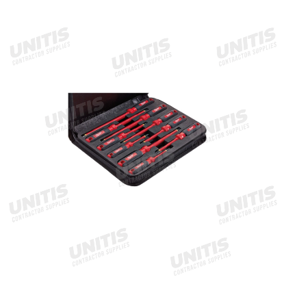 Milwaukee 10 Piece 1000V Insulated Screwdriver Set with EVA Foam Case