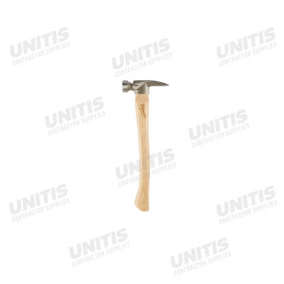 Milwaukee 19oz Milled Face Hickory Handle Framing Hammer
